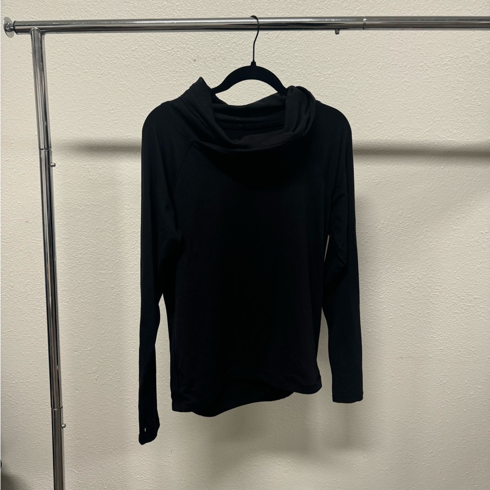 Lululemon Athletica Black Turtleneck Sweater